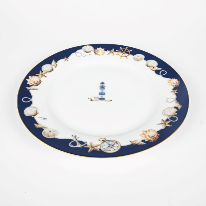 BLUE LTHOUSE DINNER PLATE 26.5CM (202073452)