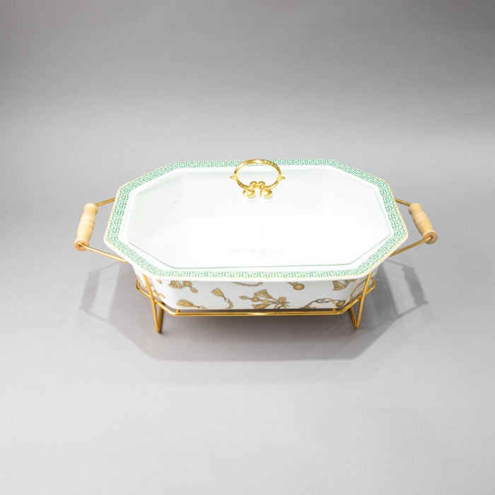 WEIDA 14.5'' OCTAGON CASSEROLE GREEN (202029283)