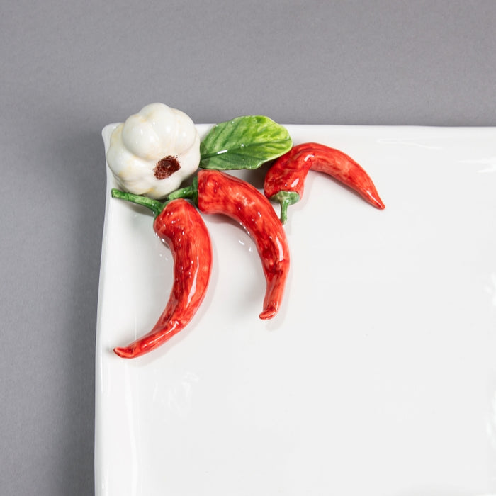 PEPERONCINI RECT TRAY 35CMX24CM BIG (202029233)