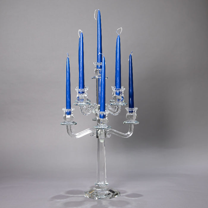 CRYSTAL CANDLE HOLDER ROSE 9 ARMS (418060110)