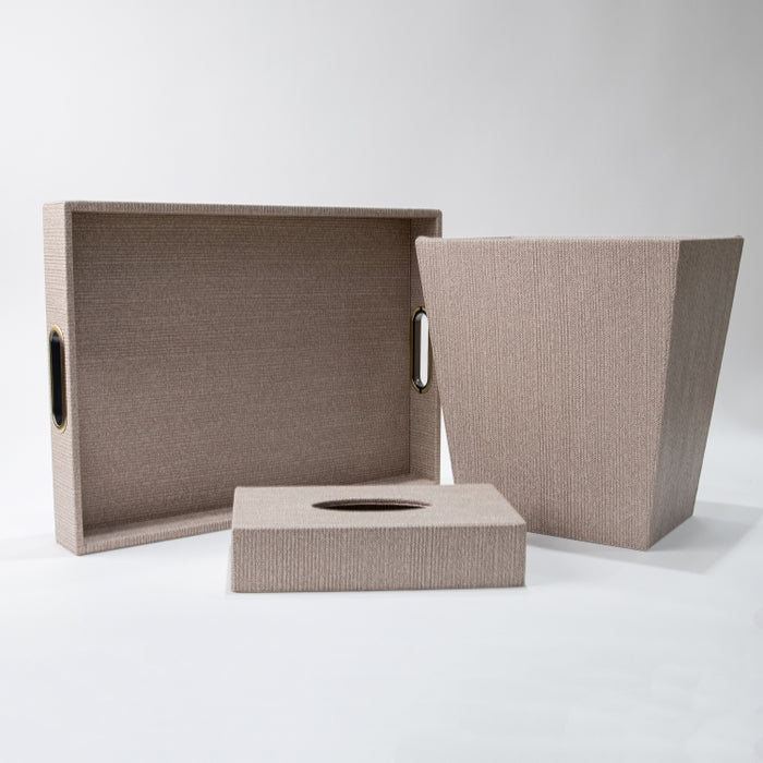 CONIC WASTE BASKET BRAID LATT (202042165)