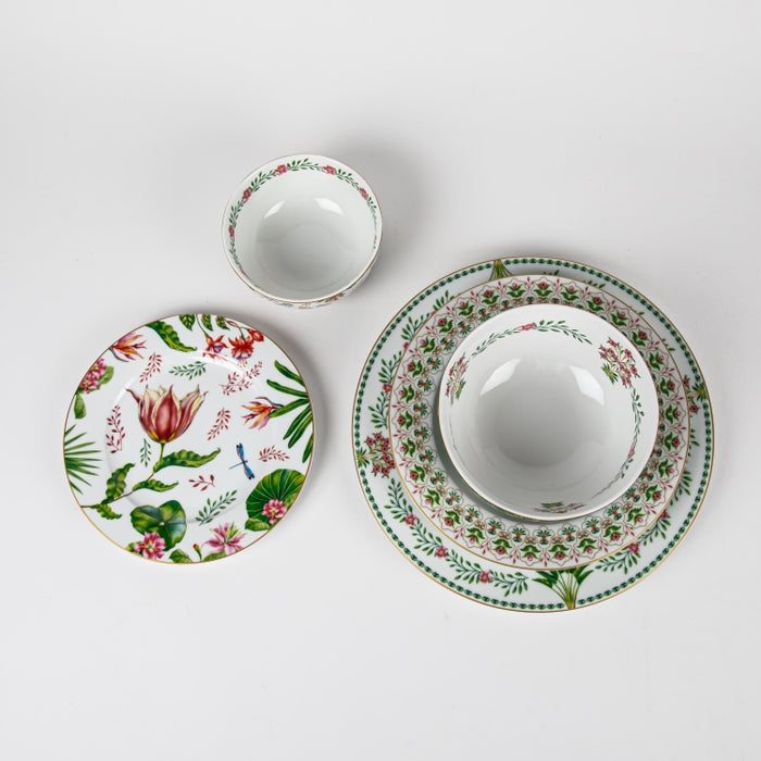 BOTANIC CHIC PORCELAIN SOUP PLATE 21.5CM (202073281)