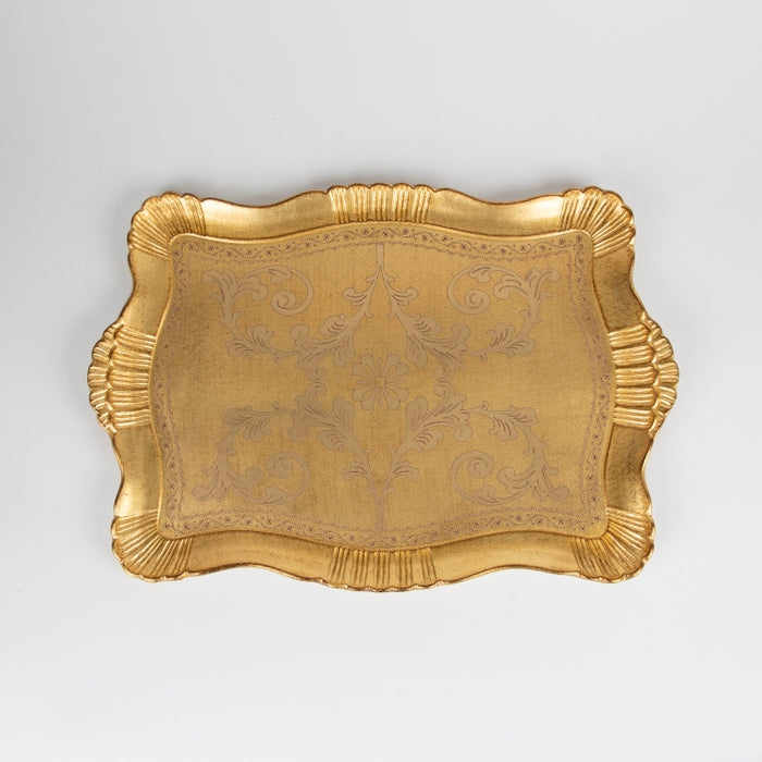 ERMES RECT.TRAY MEDIUM GOLD (202102939)