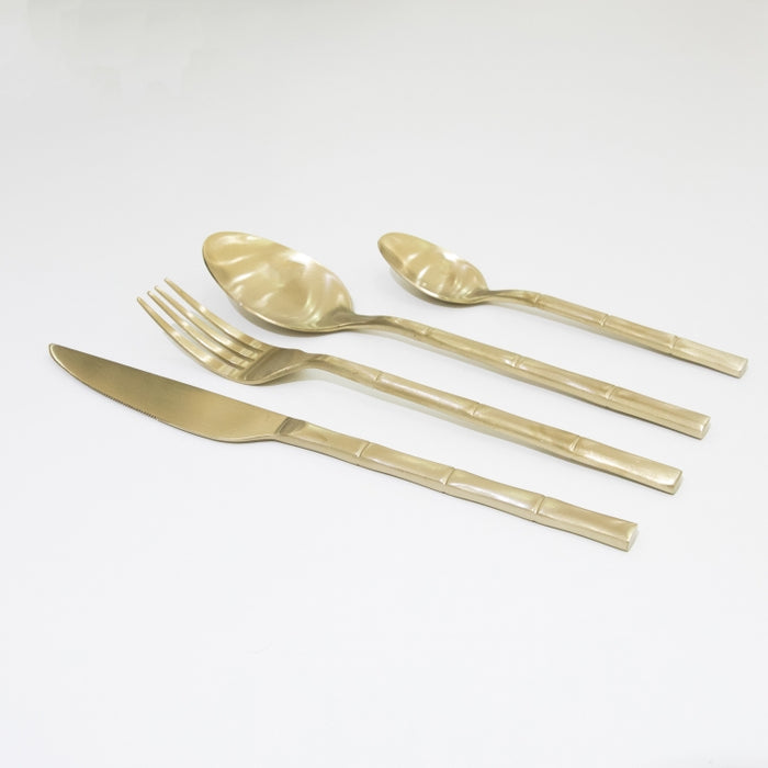 FOSUNY-24PCS CUTLERY SET MATT GOLD (202061249)