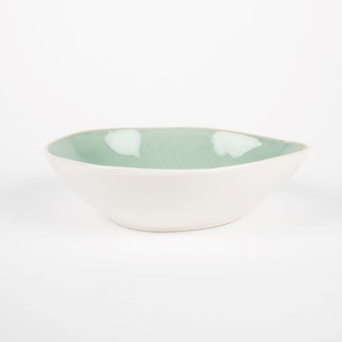 GOCCIA SOUP PLATE 21X17 GREEN (202072233)