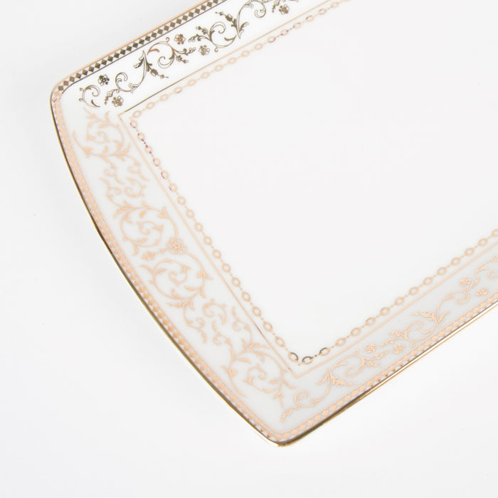 GOLDEN SERVING PLATTER 35X15CM (202073450)