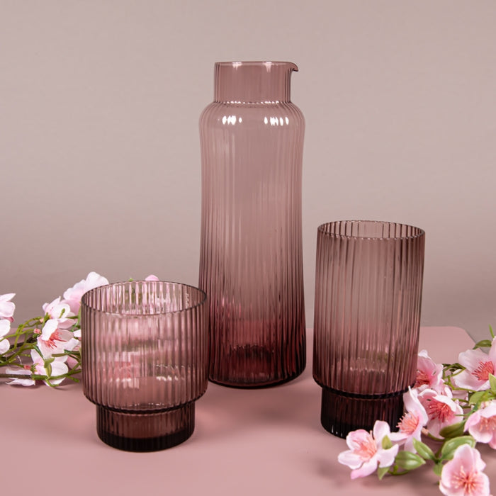 ERSKINE GLASS TUMBLER 350ML ROSE (202016302)