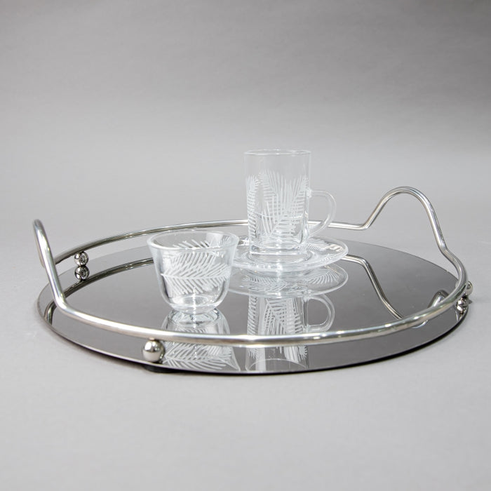 NABEISI-SET/6PCS TEACUP&SAUCER SLV (202016516)