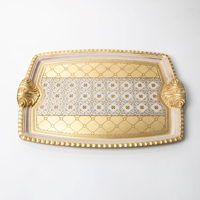 CALFUCCI WOODEN RECT.TRAY MED IV/ (202107450)