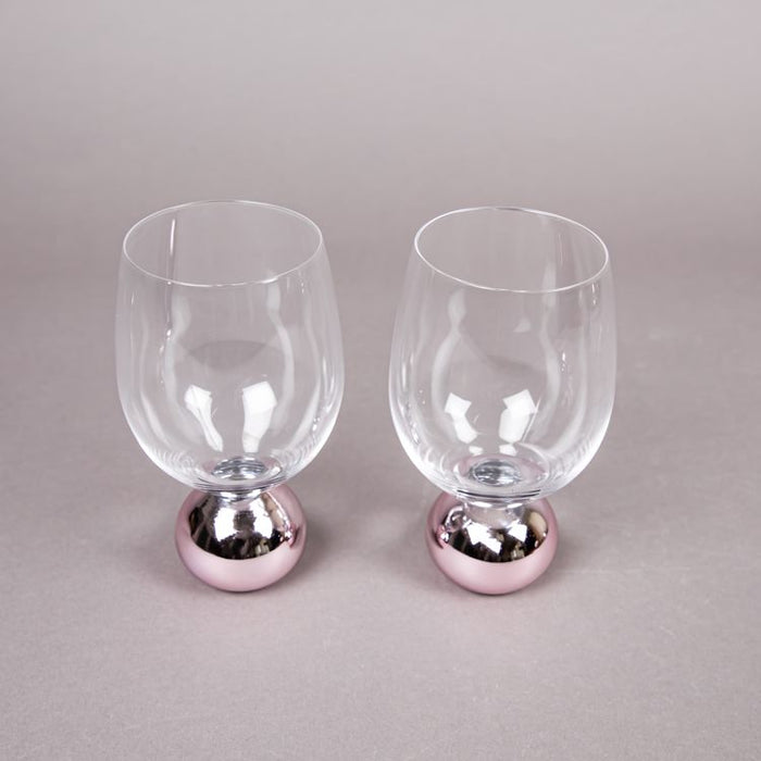 ASTRID 2PCS WINE GLASS ROSE (202016036)