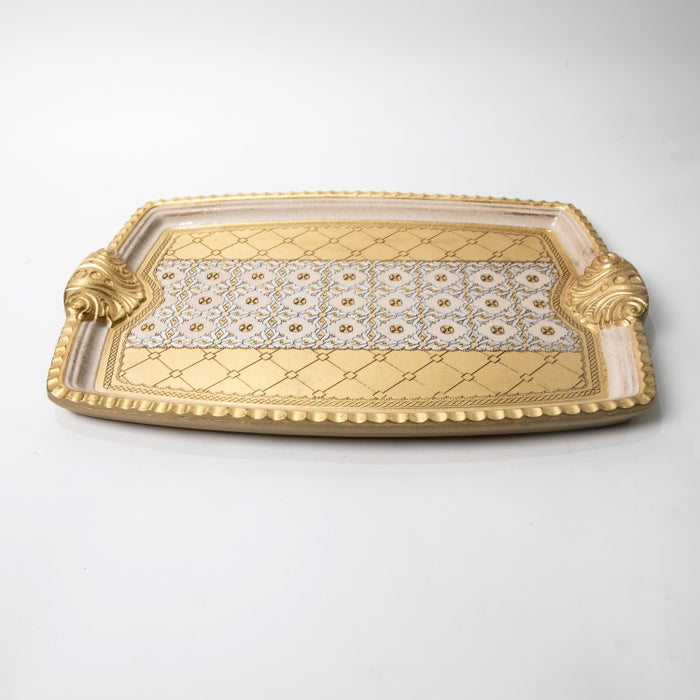 CALFUCCI WOODEN RECT.TRAY MED IV/ (202107450)