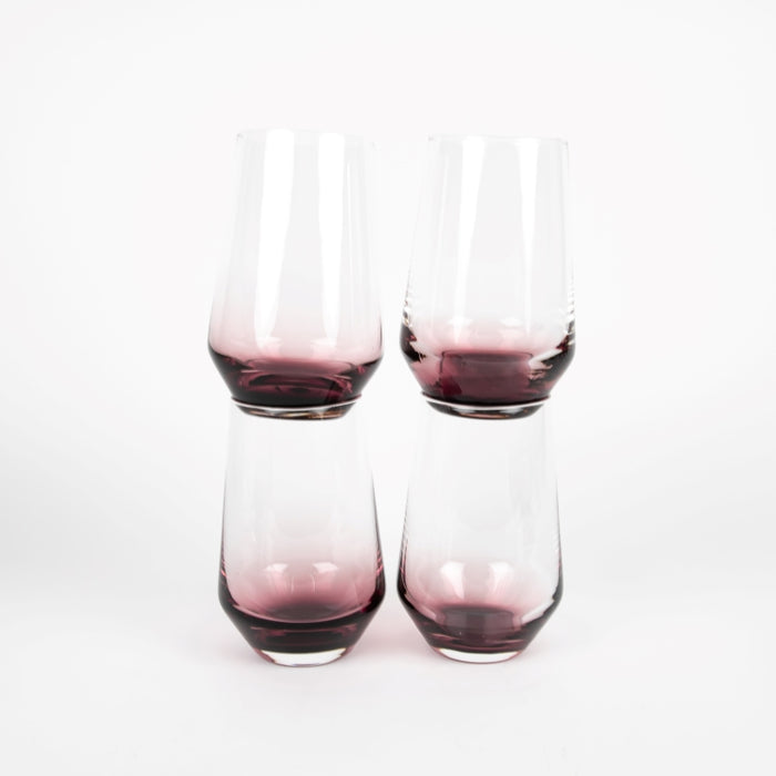 PRISM 4PCS HIGHBALL TUMBLER PLUM (202016461)