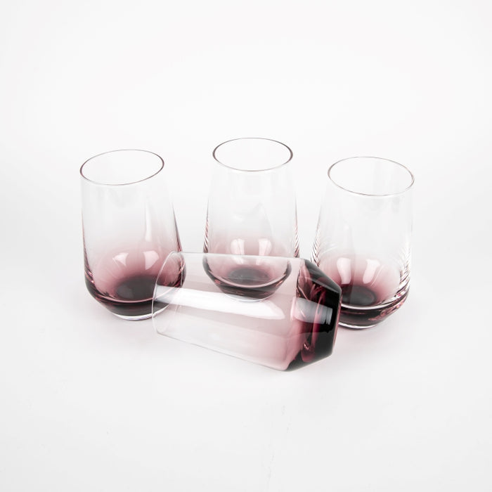 PRISM 4PCS HIGHBALL TUMBLER PLUM (202016461)