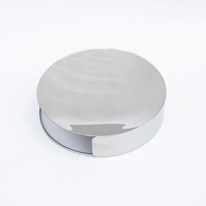 DAZHANG-STAINLESS STEEL TRAY ROUND SLV D30CM (202107520)