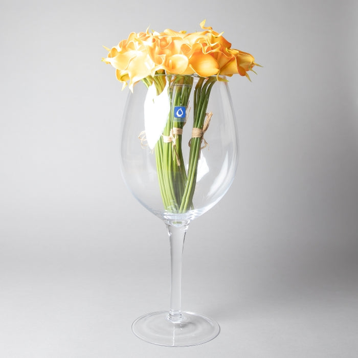 VASE CLEAR STEM H 50CM (418050113)