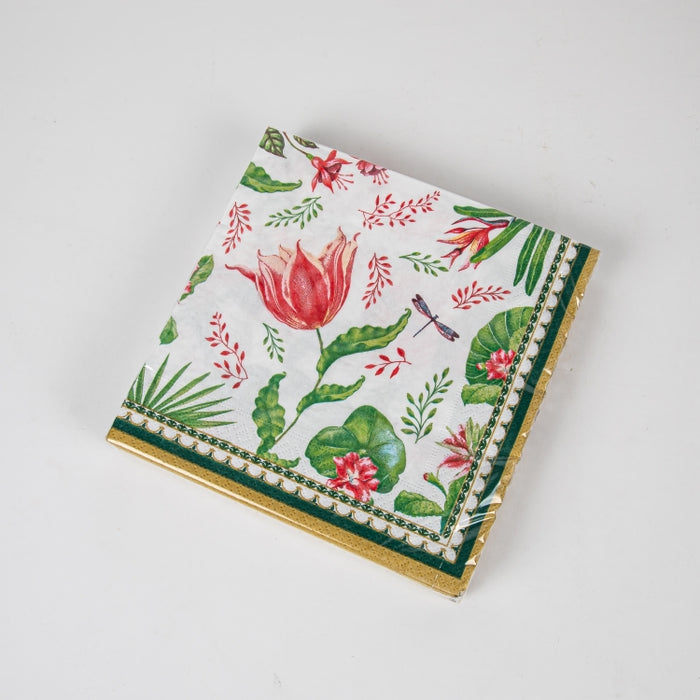 BOTANIC CHIC PAPER NAPKIN PACK/20 (202073288)