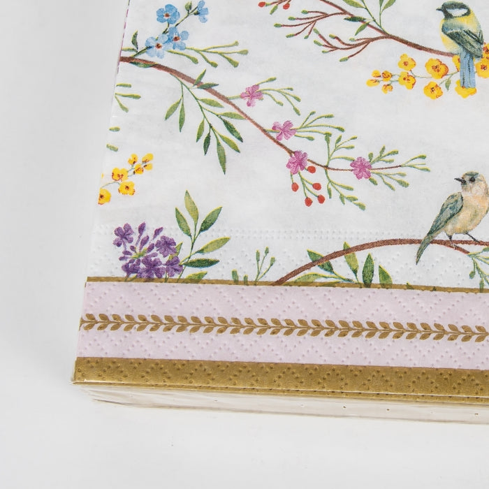 BIRDS MELODY PAPER NAPKIN PACK/20 (202073270)