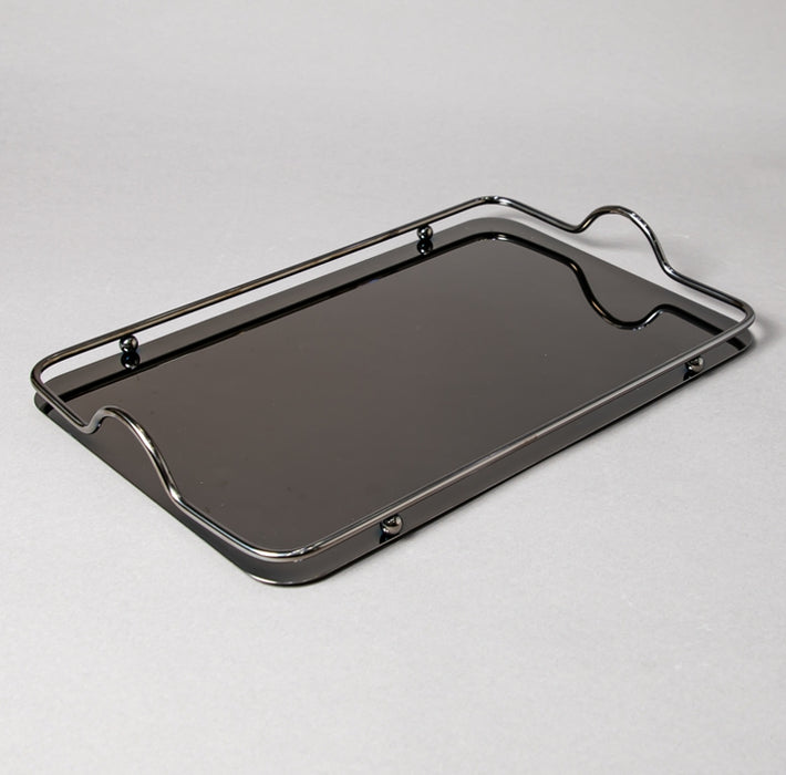 STEEL TRAY 42CMX27CM BLACK (202016358)