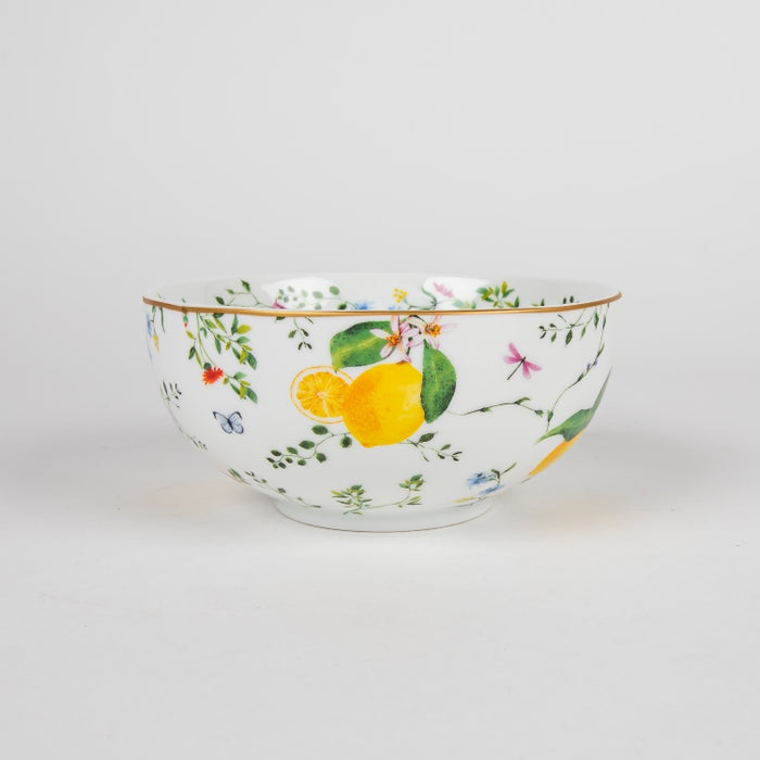 FLEURS CITRONS PORCELAIN BOWL 12CM (202073344)