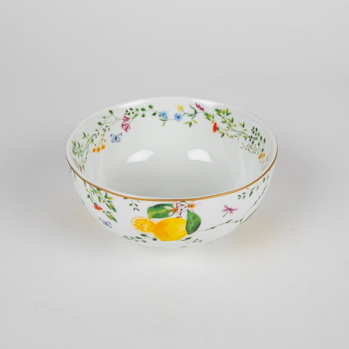 FLEURS CITRONS PORCELAIN BOWL 12CM (202073344)