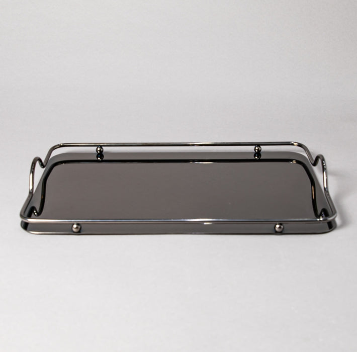 STEEL TRAY 42CMX27CM BLACK (202016358)