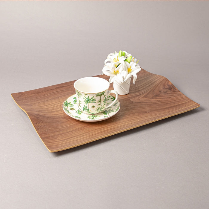 WOODEN TRAY V-HANDLE 50CMX36CM WLNT (202107426)