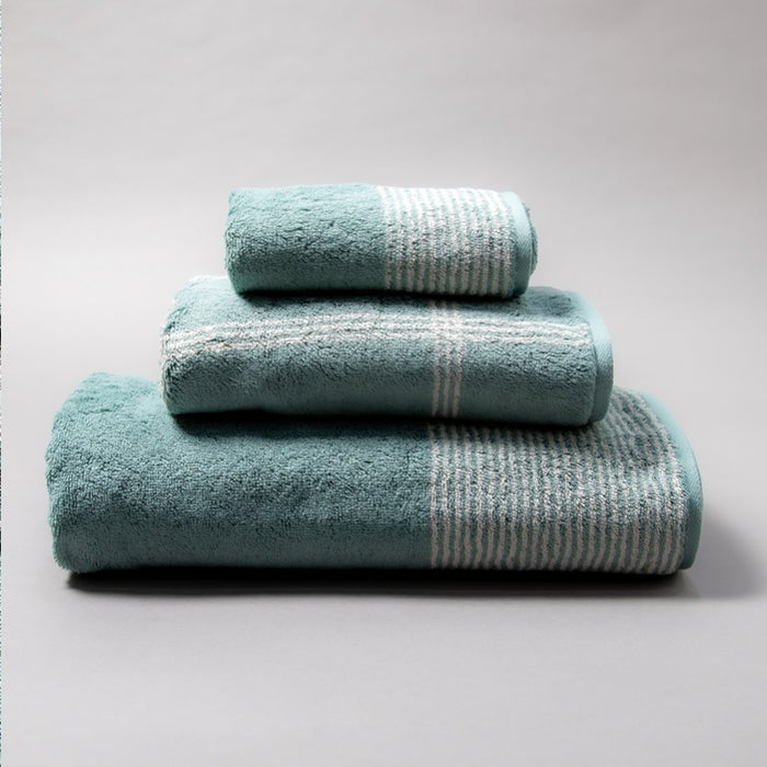 2-TONE TOWEL 50X100 SEA GREEN (327148473)