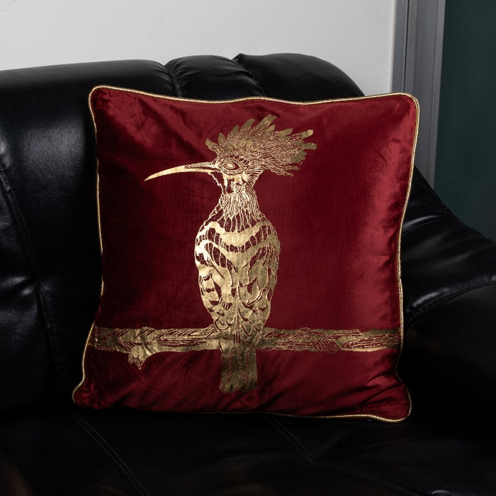 CUSHION HOOPOE BLUSH 45X45 (327131021)