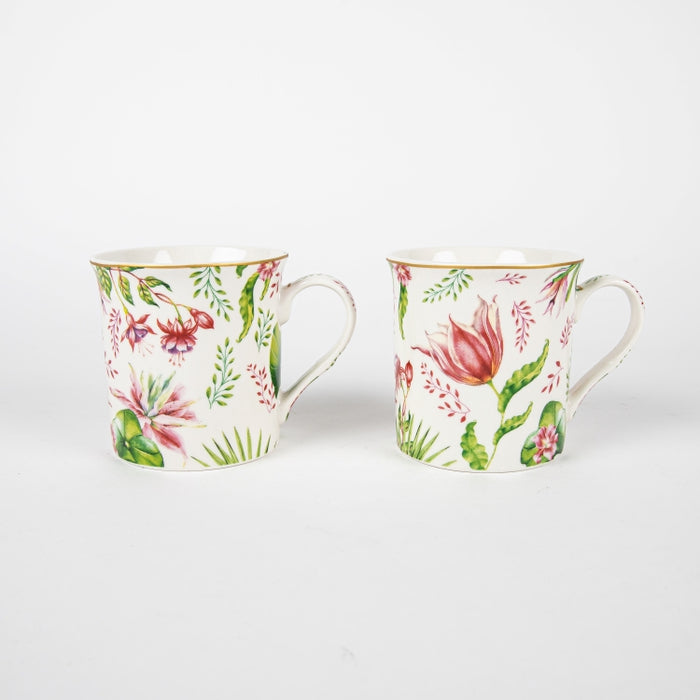 BOTANIC CHIC SET/2 MUG 300ML (202073302)