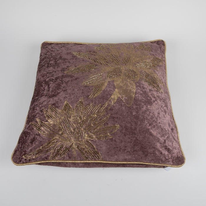 CUSHION FLOWER BLUSH 45X45 (327131018)