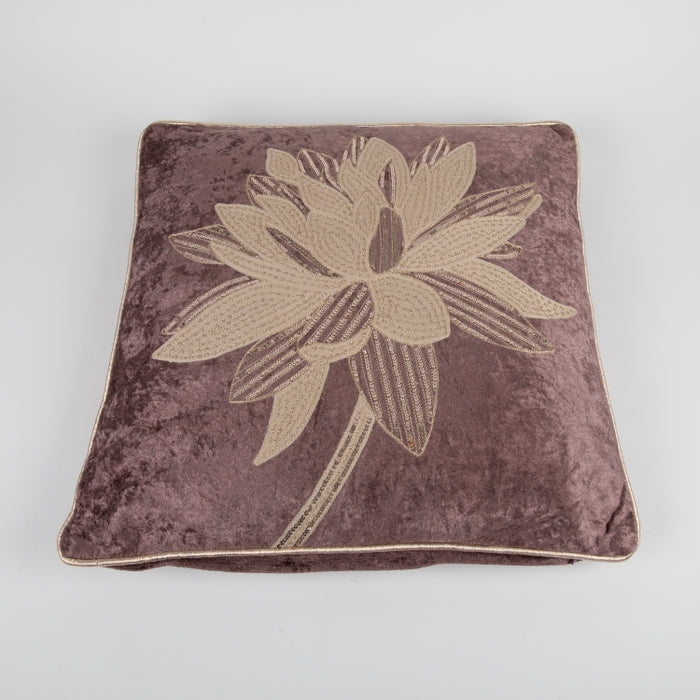 CUSHION FLOWER BLUSH 45X45 (327131017)