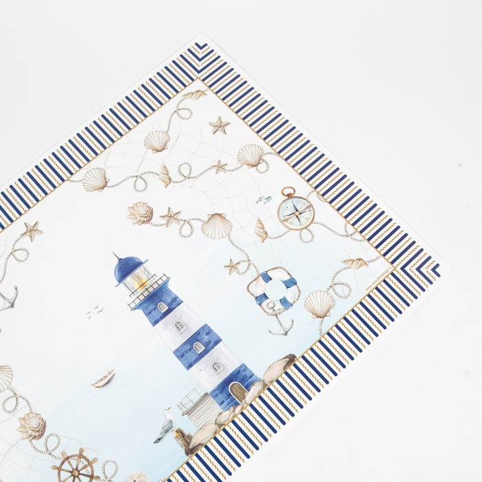 BLUE LTHOUSE TABLE MAT DOUBLE SIDED 45x30 (202073466)