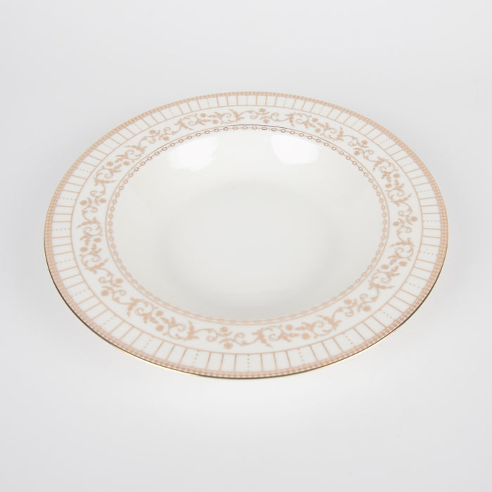 GOLDEN SOUP PLATE 21.5CM (202073443)