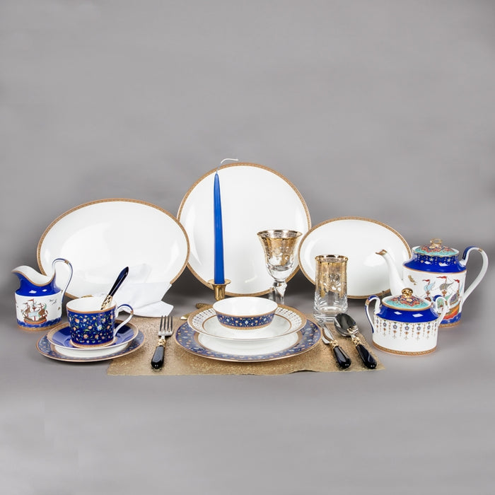 STECHCOL NEWBONECHINA 45PCS DINNER SET BSB (202029145)