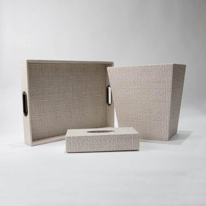 RECT.TISSUE BOX RAFYA BEIGE (202042176)