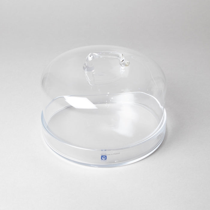 CAKE PLATE W/DOME CLEAR H 16.5CM (202016386)