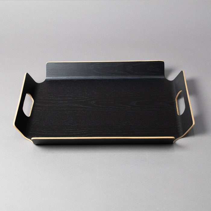 WOODEN FRAME TRAY 44.5CMX33.5CM BLACK (202107418)