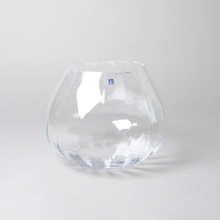 VASE OPTIC CLEAR H 20.5CM (418050105)