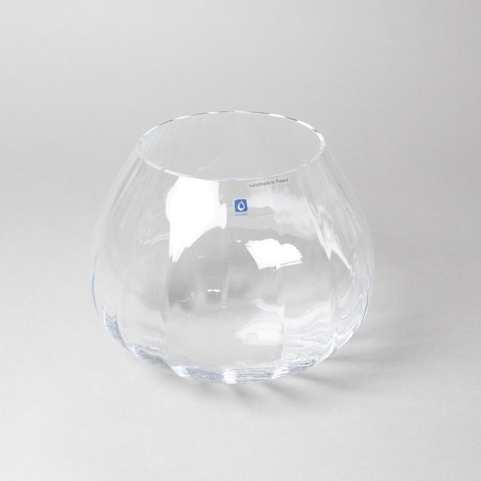 VASE OPTIC CLEAR H 20.5CM (418050105)