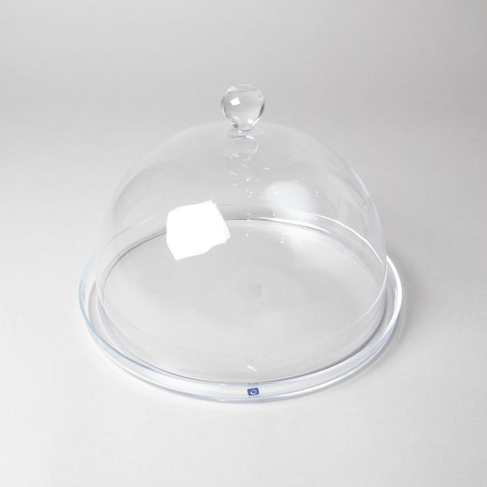 CAKE PLATE W/DOME CLEAR H 23CM (202016385)