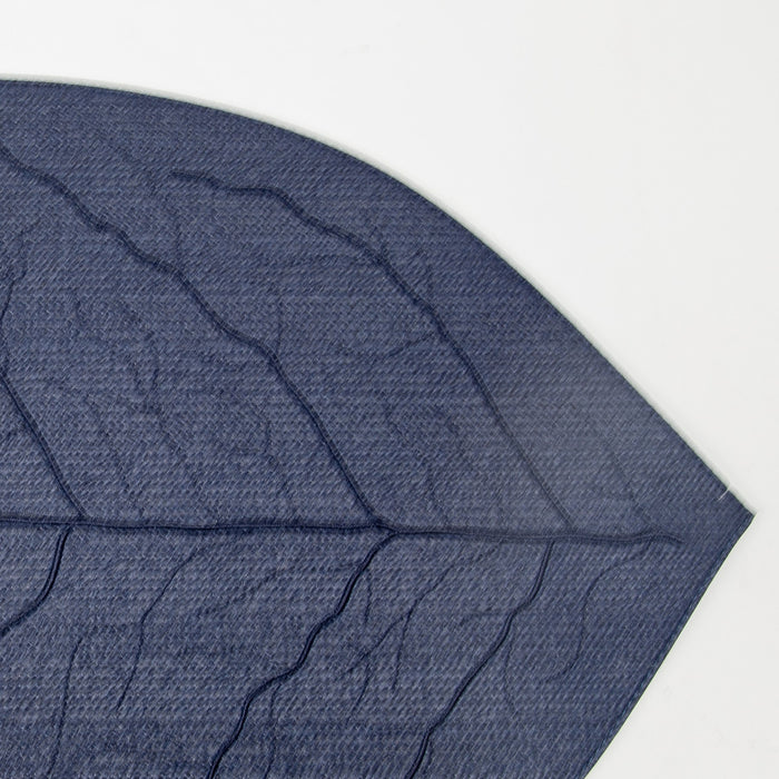 LEAF PLACEMAT BRAID NAVY (202055062)