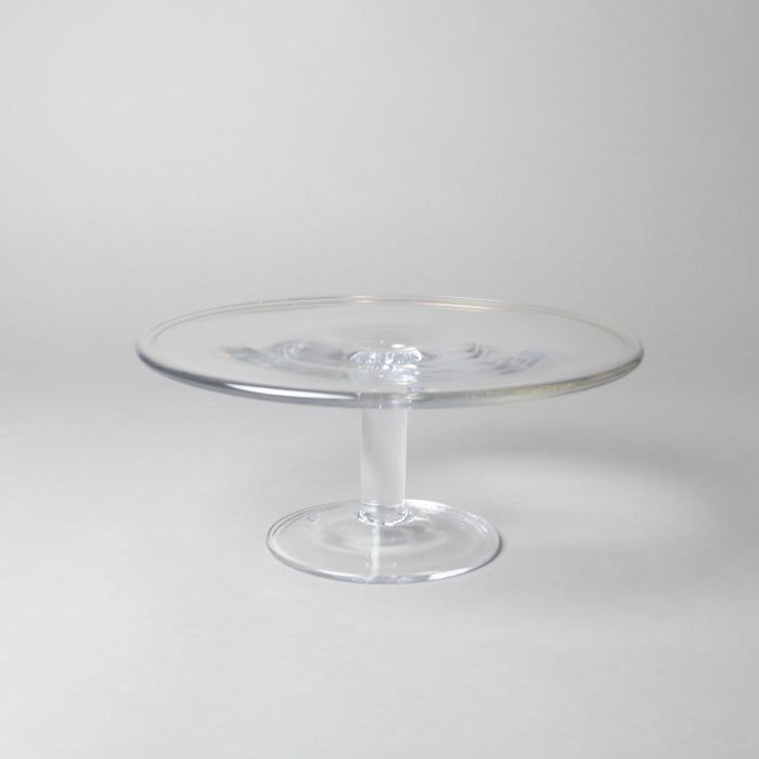 FOOTED PLATE CLEAR H 13.5CM (202016392)