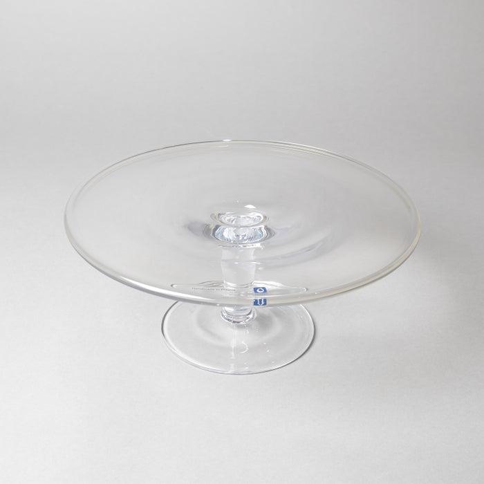 FOOTED PLATE CLEAR H 13.5CM (202016392)