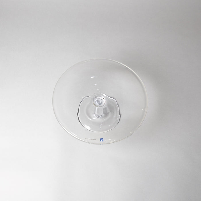 FOOTED PLATE CLEAR H 13.5CM (202016392)