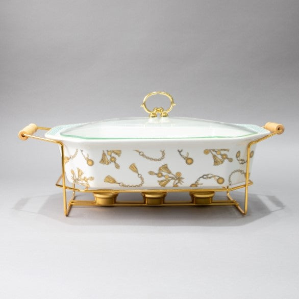 WEIDA 16" OCTAGON CASSEROLE GREEN (202029284)