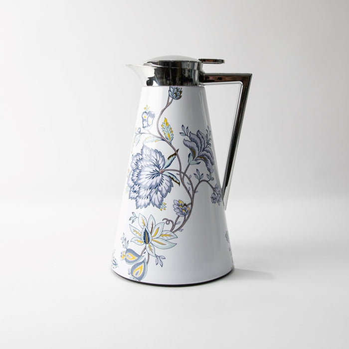 TWINS-VACUUM FLASK 1LT FLORAL BLUE (202035111)
