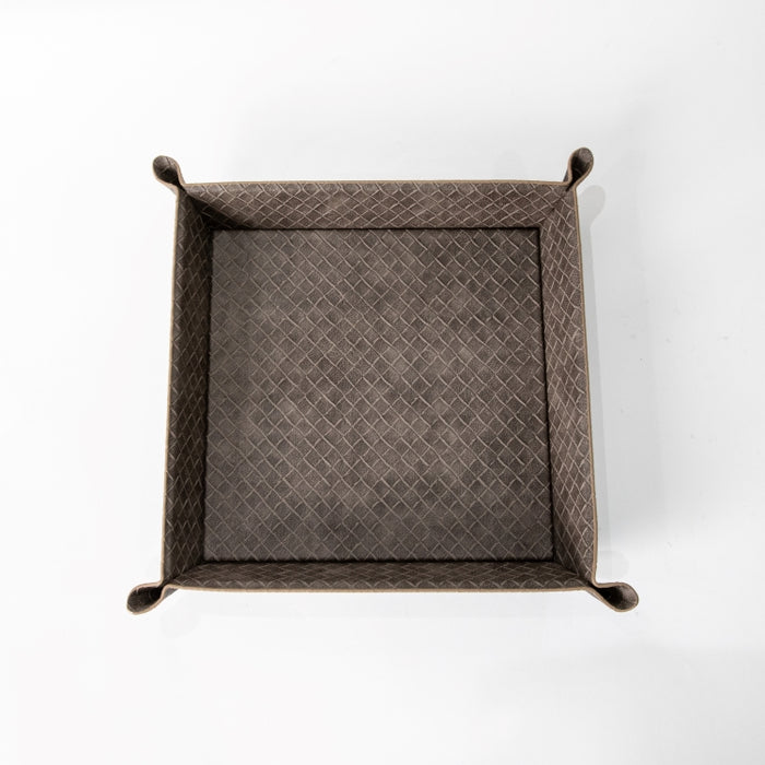 VALET TRAY SQUARE BROWN 26CM (202042193)