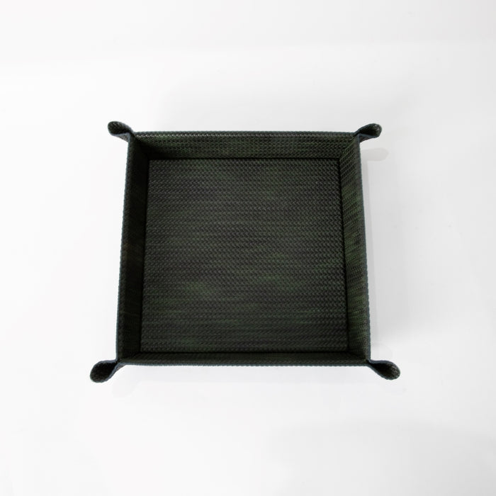 VALET TRAY SQUARE DARK GREEN 26CM (202042206)
