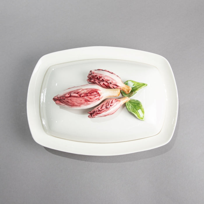 RADICCHIO RECT.TRAY W/LID (202029222)