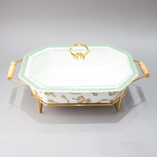 WEIDA 16" OCTAGON CASSEROLE GREEN (202029284)